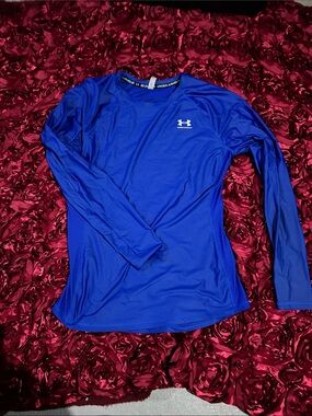 Under Armour Blue Long Sleeve Performance Top